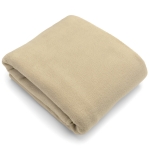 Taupe Solid Anti-Pill Fleece Fabric